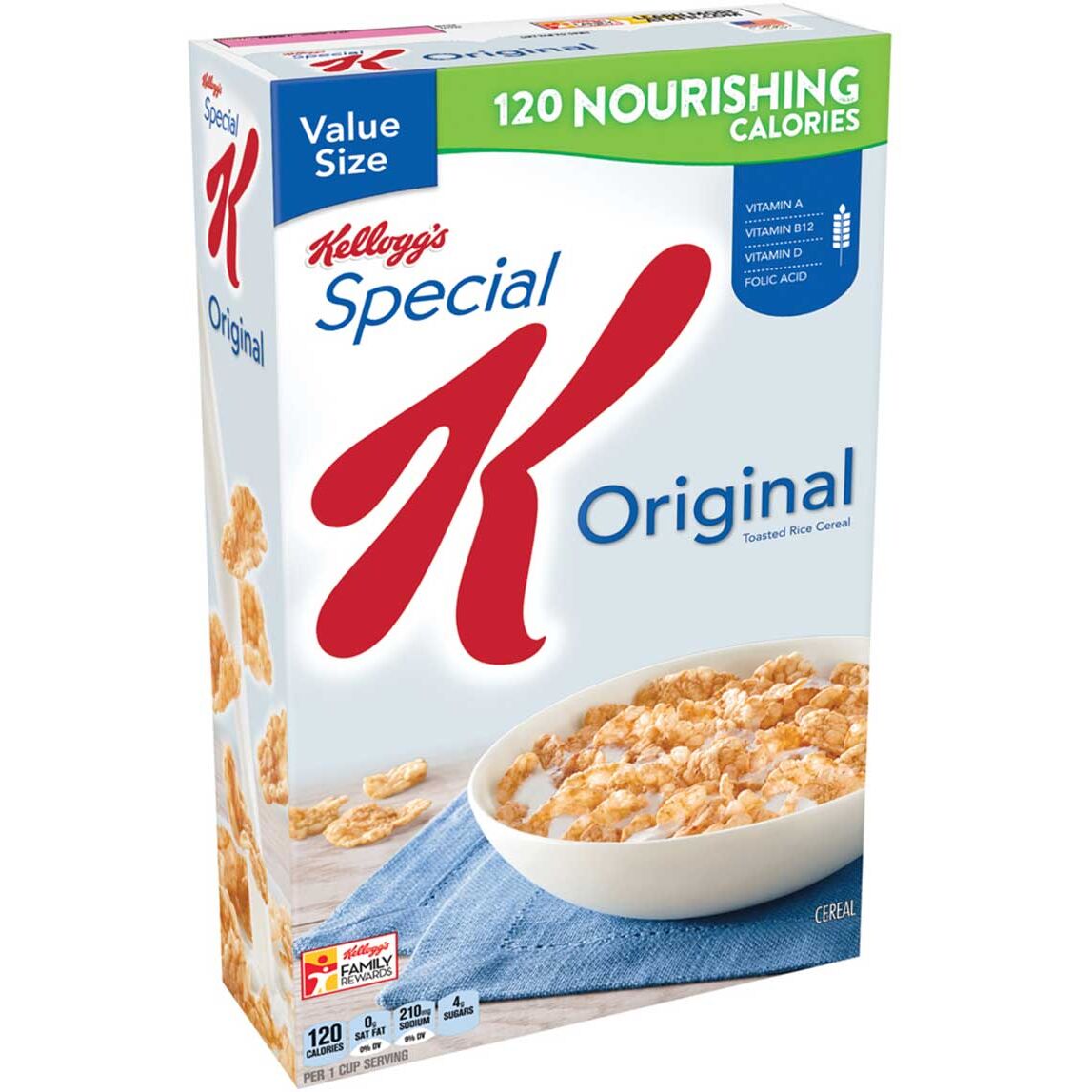 The Foods Breakfast Cereal Corn Flakes Kelloggs Special K